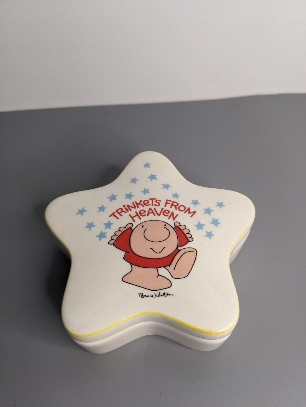 Ziggy Trinket Dish Trinkets From Heaven Star 2001 Collector Earthenware Vintage